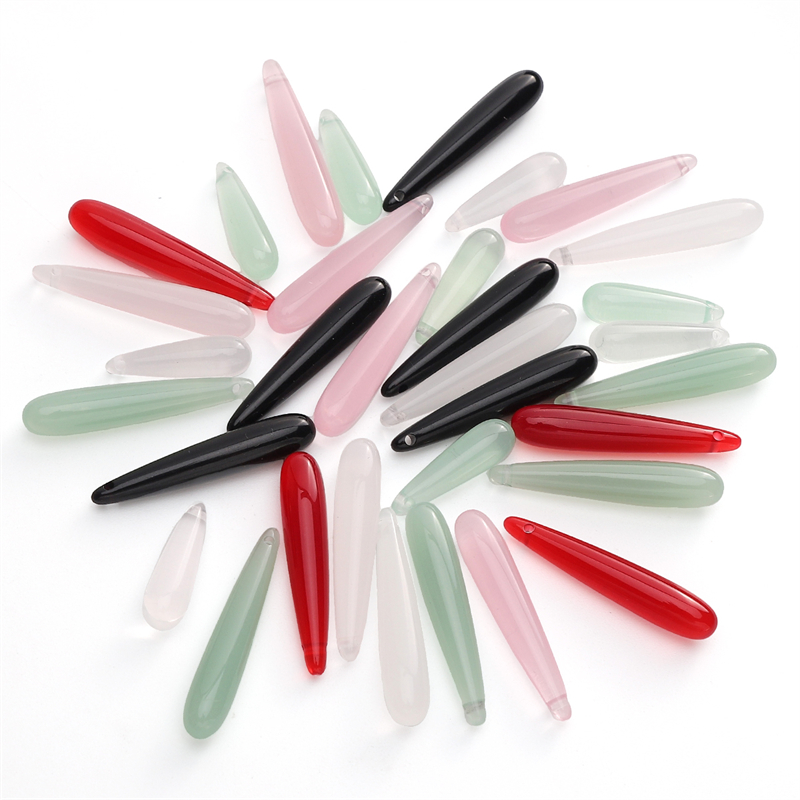 Resin Art Essentials - 5pcs Beads Resin Teardrop Shape Loose