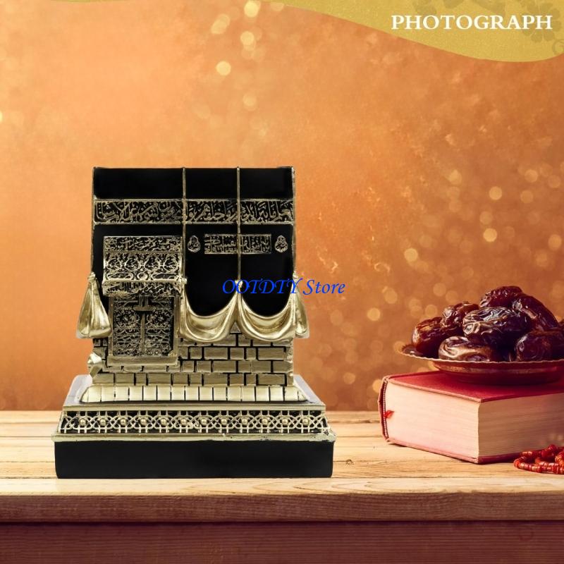 Resin Art Anniversary Gift - 367A Kaba Replicas Model Showpiece Bookend