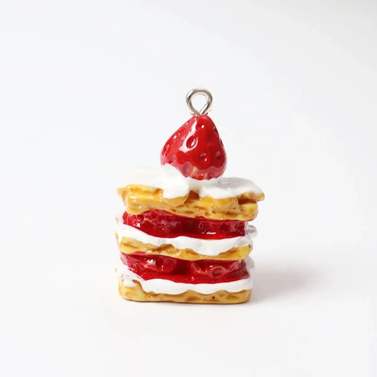 Resin Art Essentials - 10 Pieces Mini Simulated Strawberry Cake