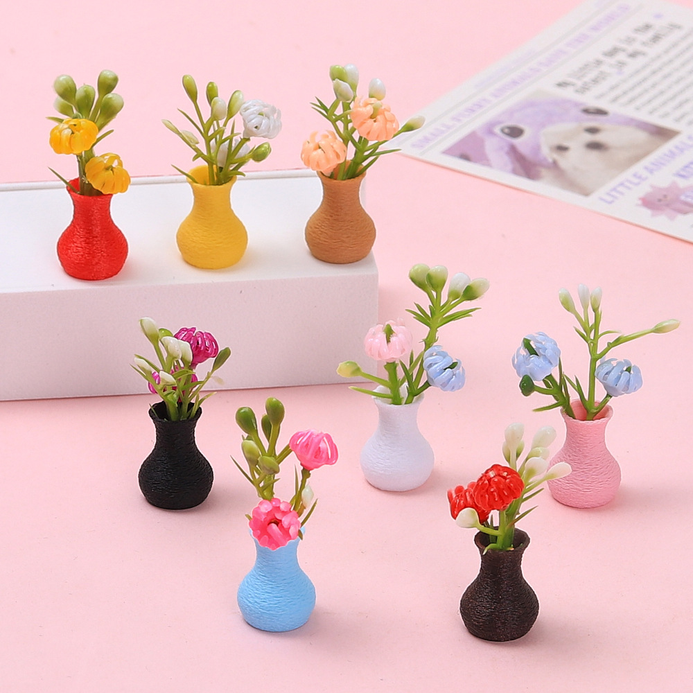 10/100Pcs Miniature 3D Mini Fl - Resin Art Bottle recension och pris