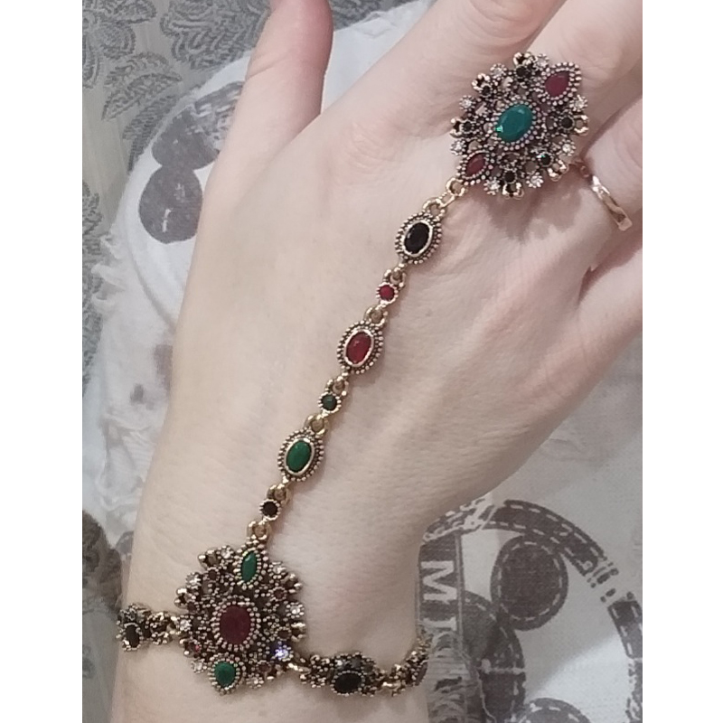 Kinel Unique Bracelet link Rin - Resin Art Ring recension och pris