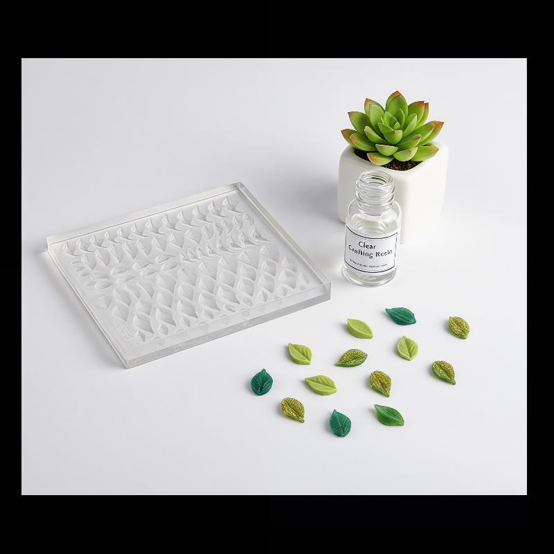 Miniature Leaf Silicone Mold 3 - Resin Art Necklace recension och pris