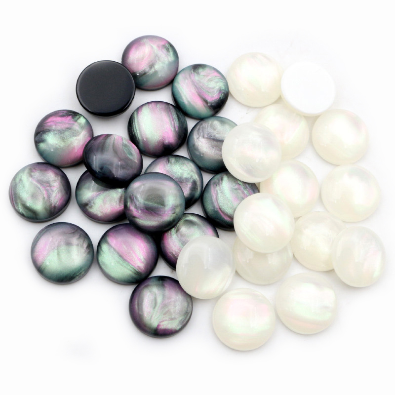40pcs 8mm 10mm 12mm Round Resi - Resin Art Essentials recension och pris