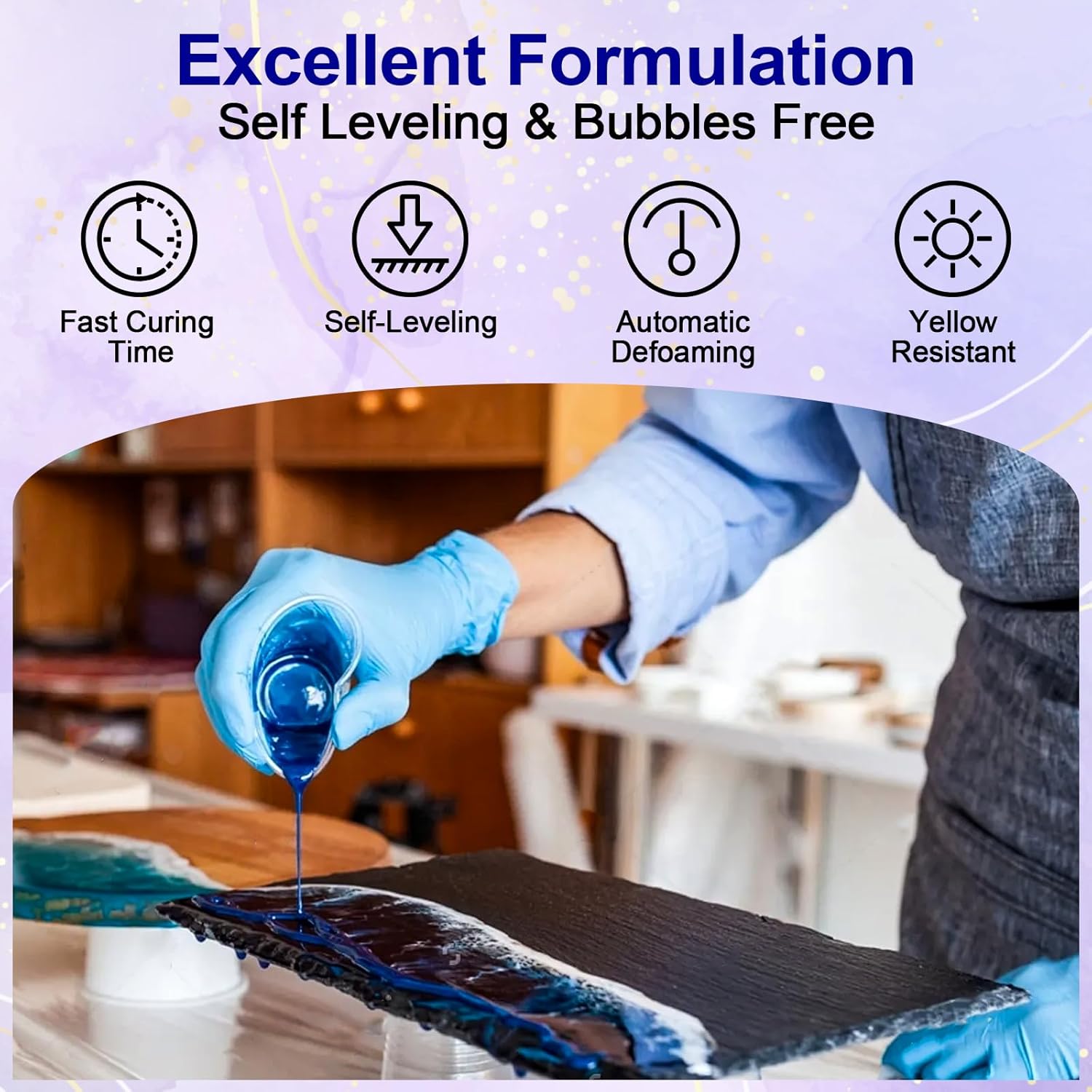 Crystal Clear Epoxy Resin Set  - Resin Art Epoxy recension och pris