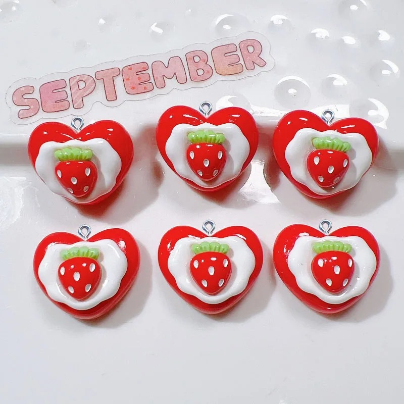 10Pcs Simulation Cute Fruit Ca - Resin Art Essentials recension och pris