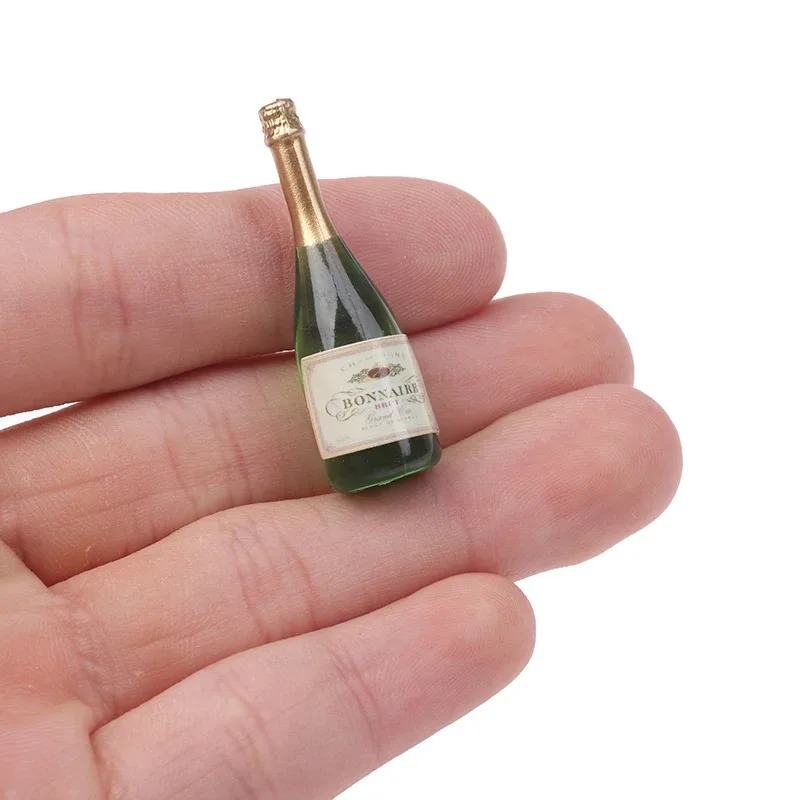 2Pcs Dollhouse Miniature Vitre - Resin Art Bottle recension och pris
