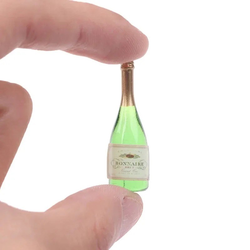 2Pcs Dollhouse Miniature Vitre - Resin Art Bottle recension och pris
