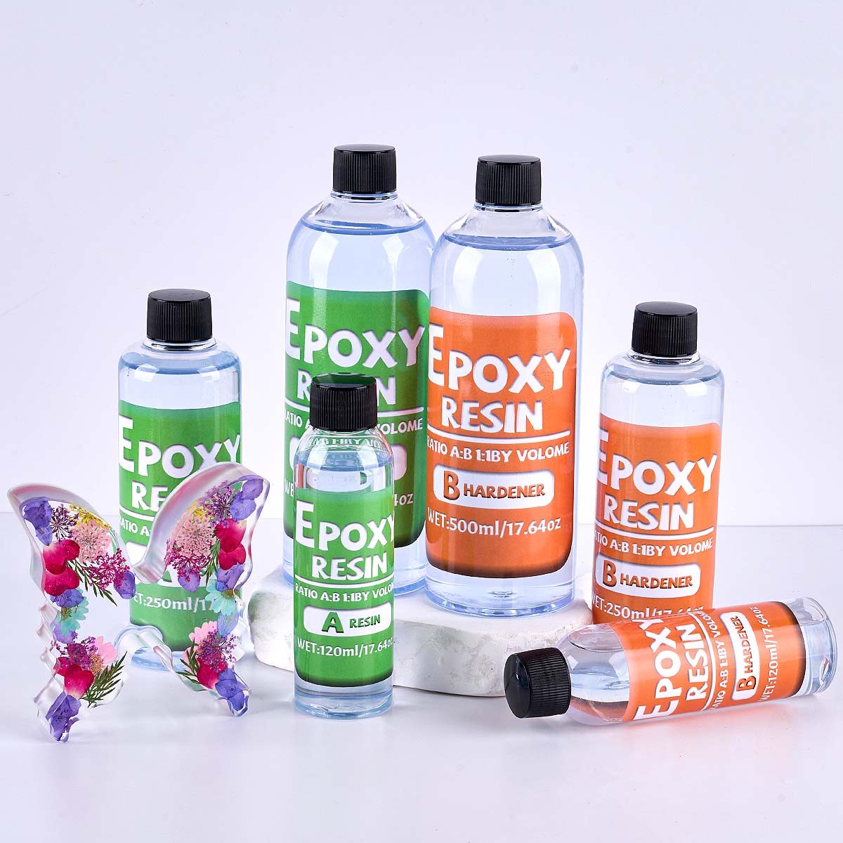 1:1 Ratio Epoxy Resin Kit Anti - Resin Art Epoxy recension och pris
