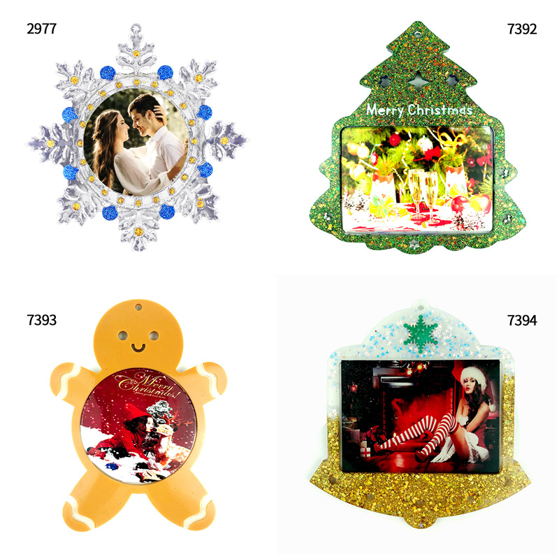 Christmas Photo Picture Frame  - Resin Art Jewellery recension och pris