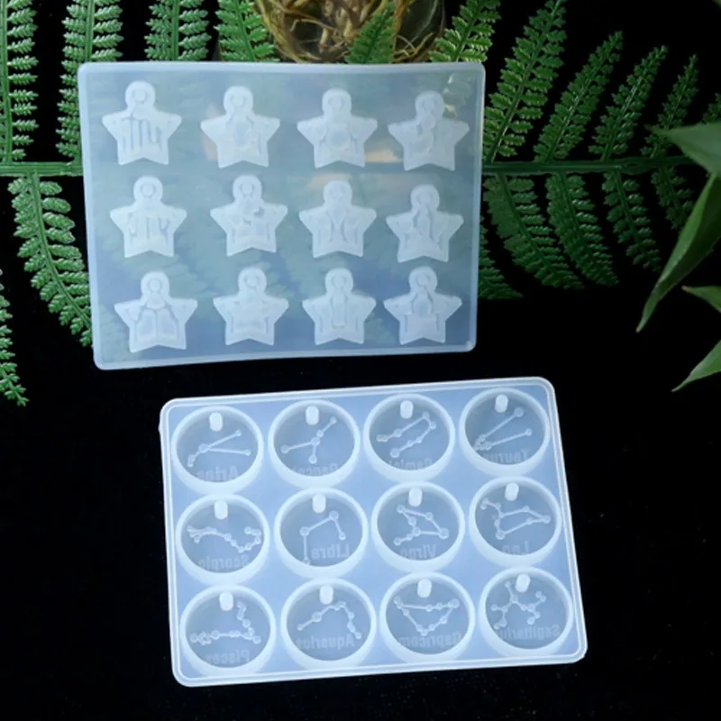 12 Zodiac Constellation Resin  - Resin Art Jewellery recension och pris