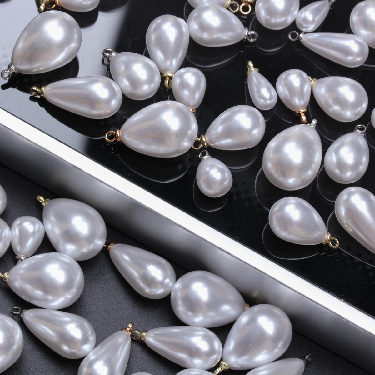 100pcs/bag 10/14/16/18mm Brigh - Resin Art Necklace recension och pris