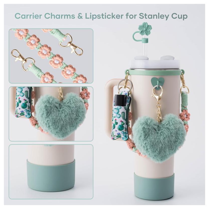 Resin Straw Cap Set for Stanle - Resin Art Bottle recension och pris