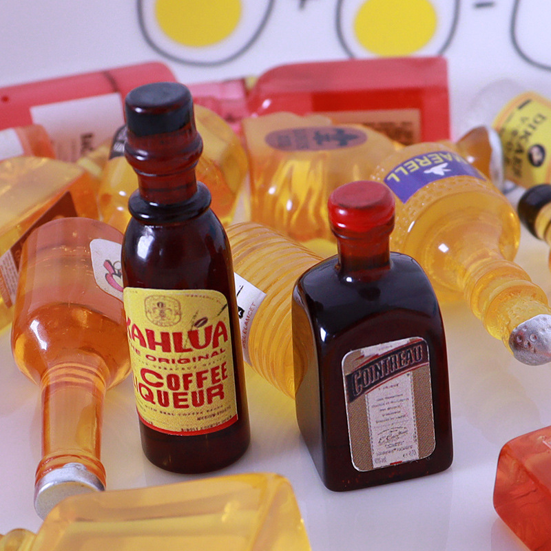 10pcs Miniature Dollhouse Bott - Resin Art Bottle recension och pris