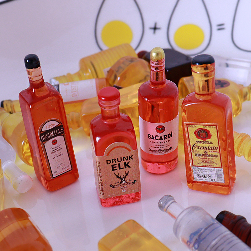 10pcs Miniature Dollhouse Bott - Resin Art Bottle recension och pris