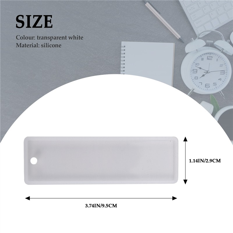The New 6 Pcs/set Rectangle Si - Resin Art Jewellery recension och pris