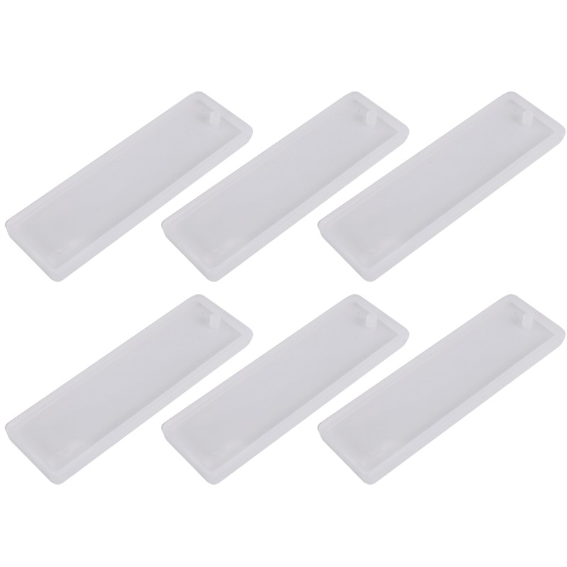 The New 6 Pcs/set Rectangle Si - Resin Art Jewellery recension och pris