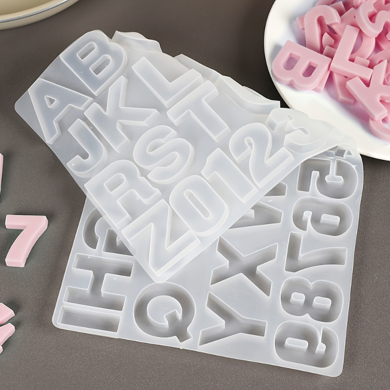 Letter A To Z Pendants Silicon - Resin Art Jewellery recension och pris