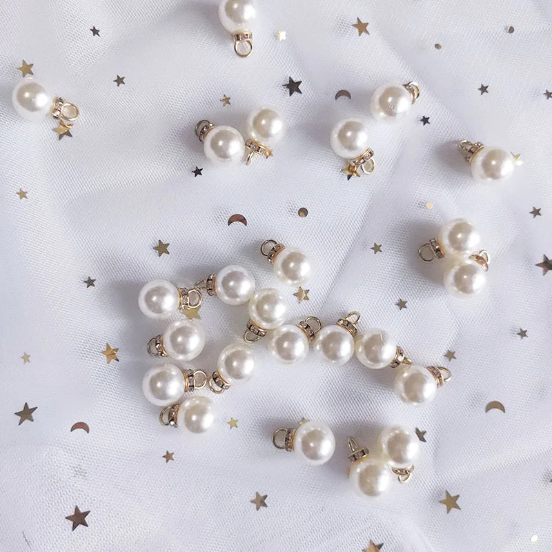 30Pcs Round Pearl Diamond Pend - Resin Art Anniversary Gift recension och pris