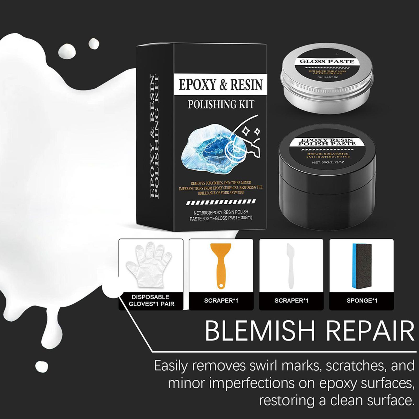 Epoxy Resin Polishing Kit - Cr - Resin Art Epoxy recension och pris