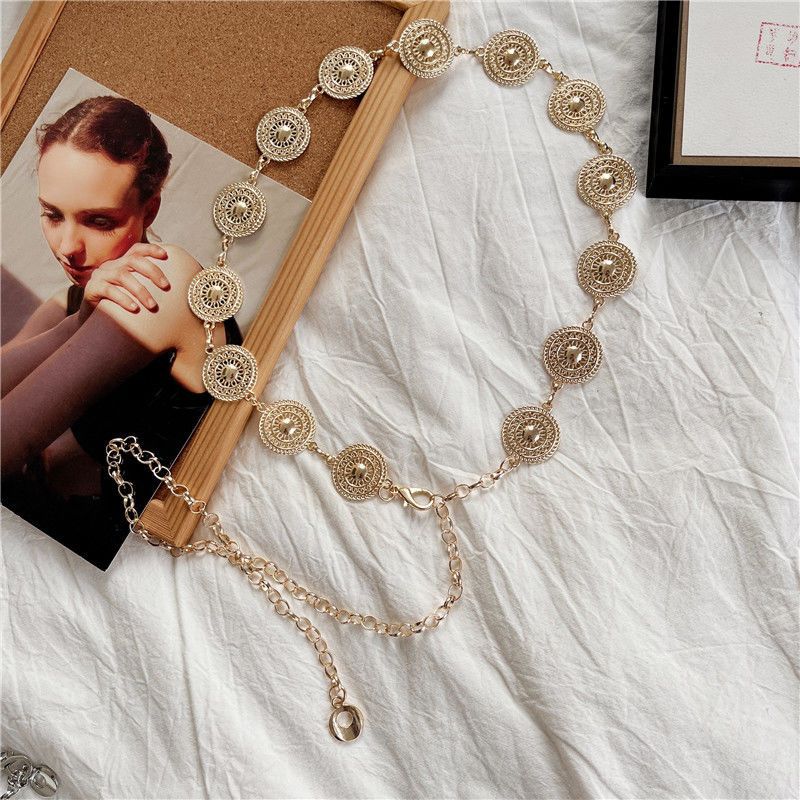 Vintage Body Chain for Women E - Resin Art Necklace recension och pris
