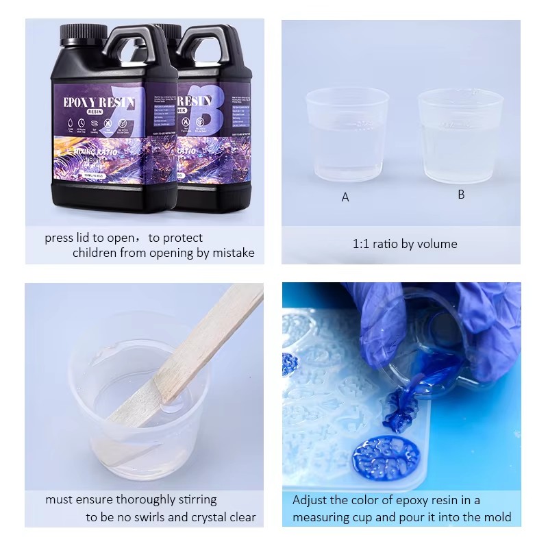 Easy Mix 1:1 Epoxy Resin Kit C - Resin Art Epoxy recension och pris