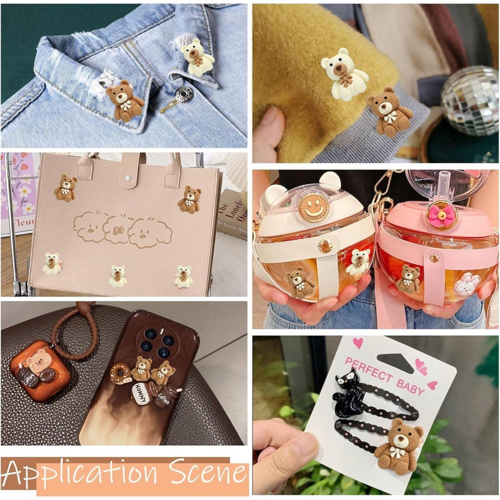 10-100pcs Cartoon Beige Coffee - Resin Art Bottle recension och pris