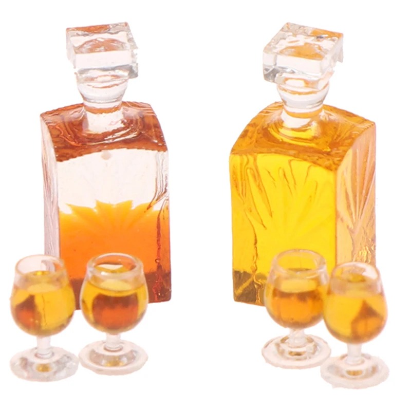1 Set Cute Mini Wine Bottle Wi - Resin Art Bottle recension och pris