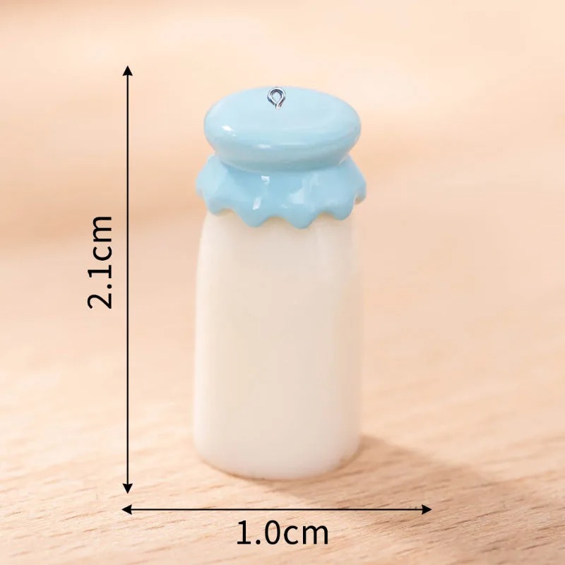 10Pcs Mini Milk Bottle Resin C - Resin Art Essentials recension och pris