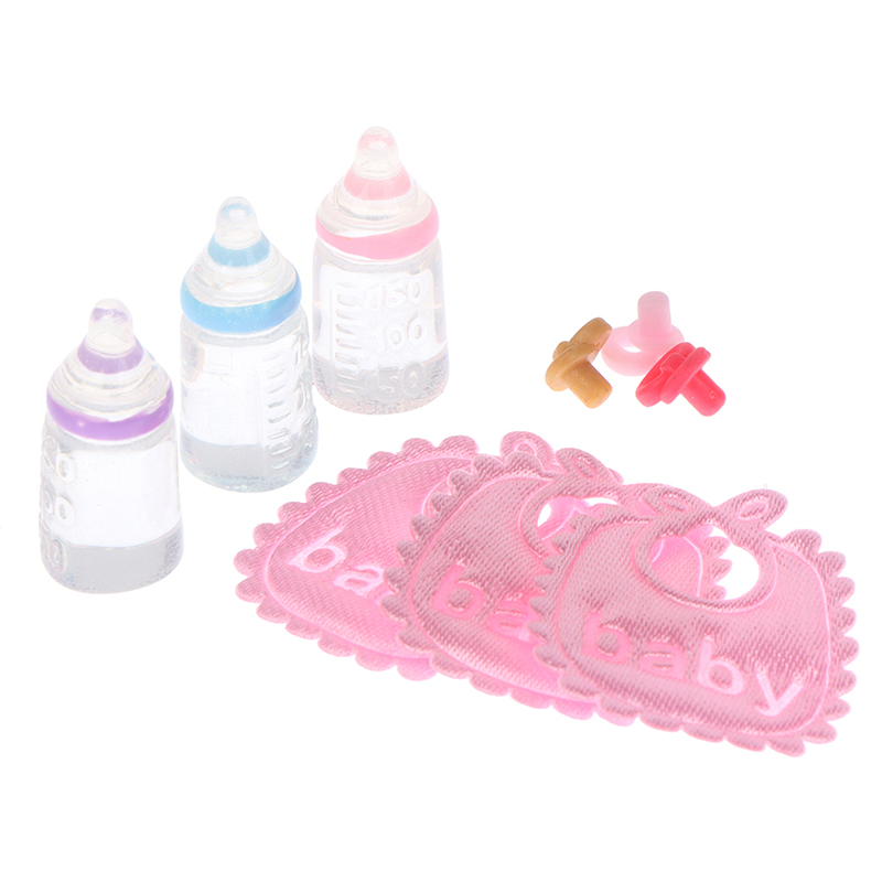 3PCS 1:12 Dolls House Miniatur - Resin Art Bottle recension och pris