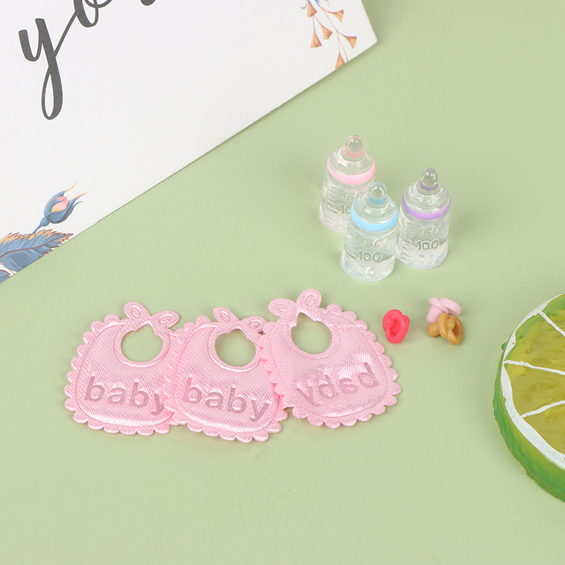 3PCS 1:12 Dolls House Miniatur - Resin Art Bottle recension och pris