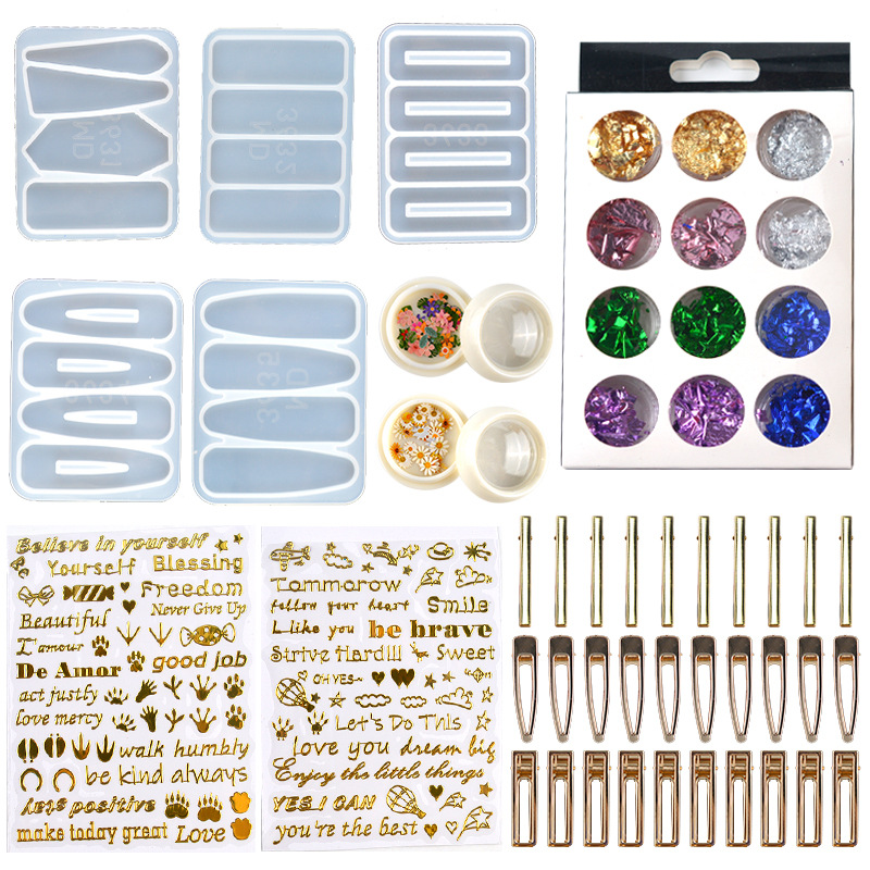DIY Epoxy Resin Hair Clip Hair - Resin Art Jewellery recension och pris