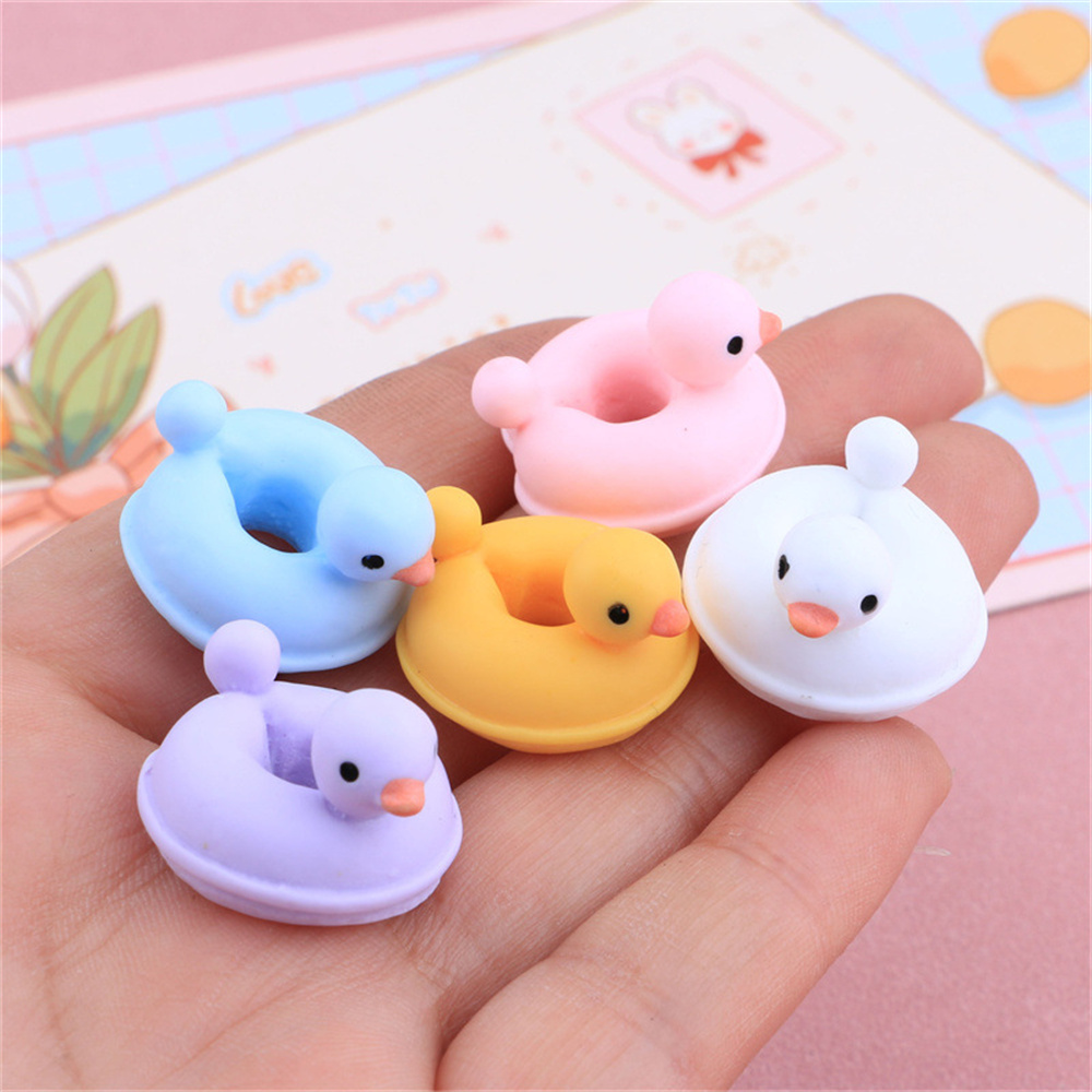 20Pcs Cartoon Duck Swim Ring D - Resin Art Ring recension och pris