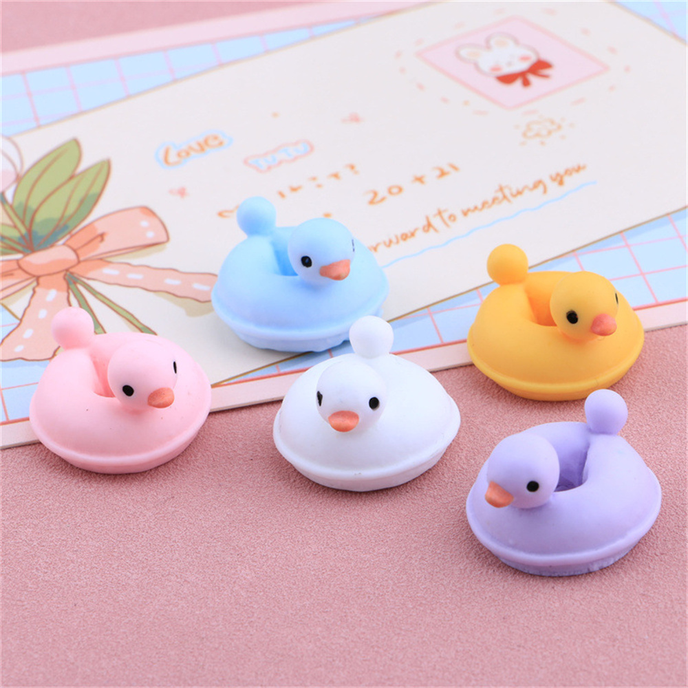 20Pcs Cartoon Duck Swim Ring D - Resin Art Ring recension och pris
