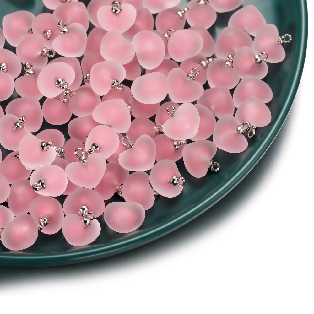 10pcs/lot Resin Frosted Multic - Resin Art Necklace recension och pris