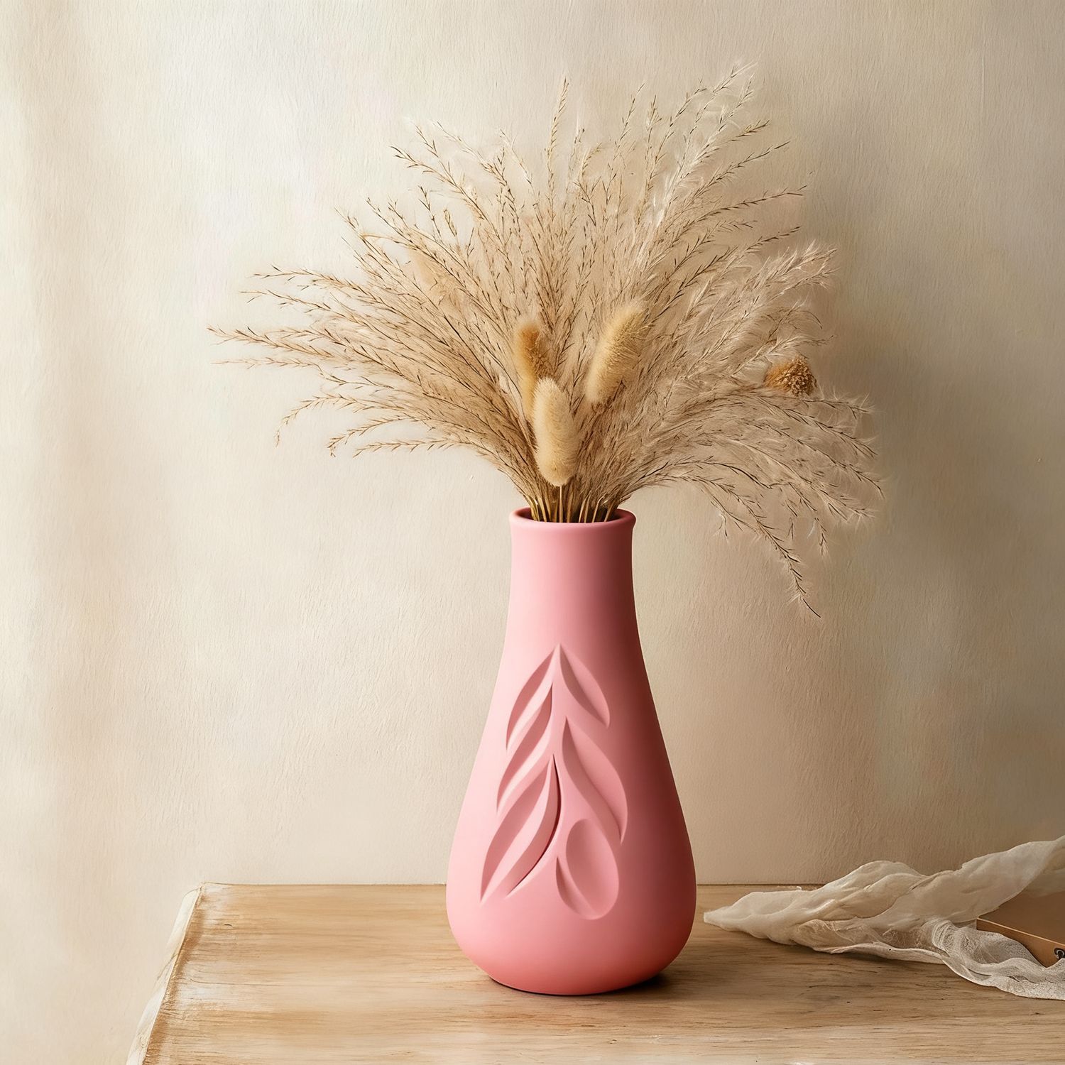 Leaf Texture Vase Silicone Mol - Resin Art Bottle recension och pris