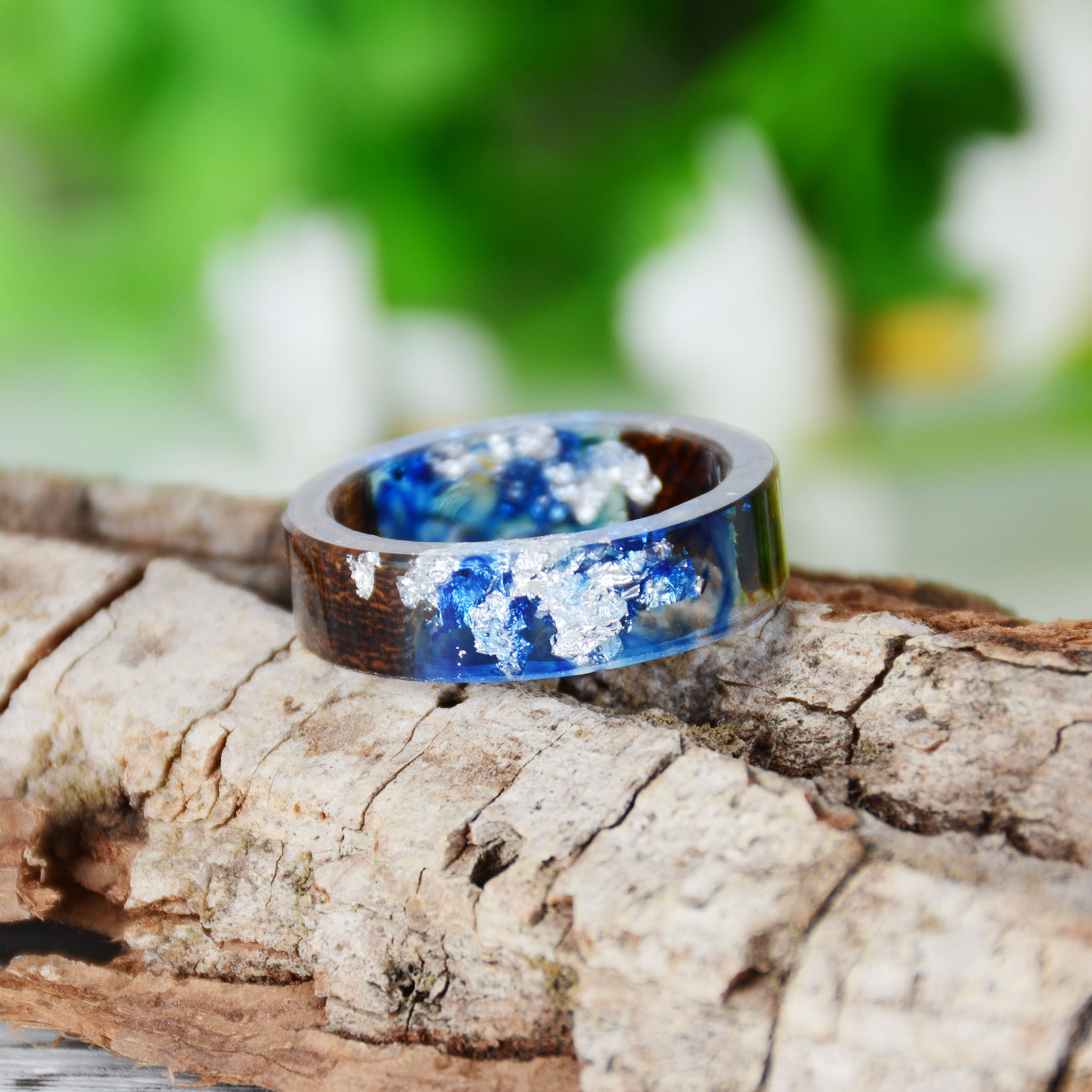 Creative Wooden Resin Ring for - Resin Art Ring recension och pris