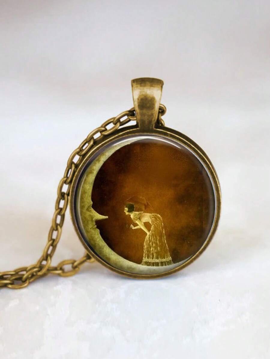 suteyi Woman On The Moon, Shan - Resin Art Necklace recension och pris