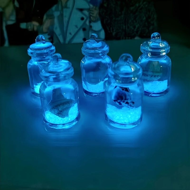 luminous conches in transparen - Resin Art Bottle recension och pris
