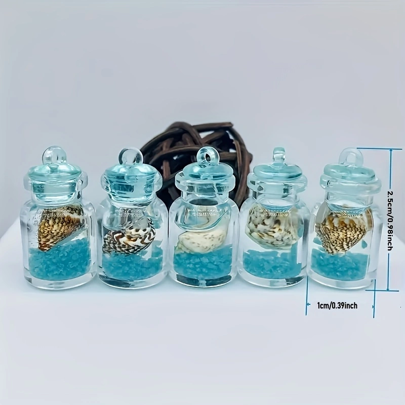 luminous conches in transparen - Resin Art Bottle recension och pris