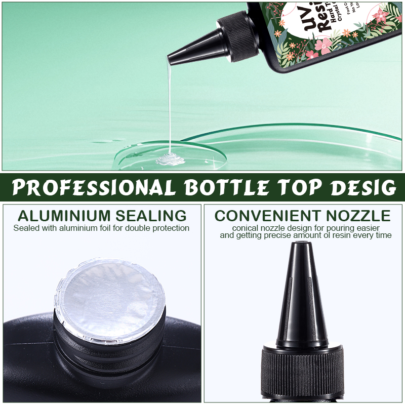 Newly Upgraded Crystal Clear H - Resin Art Jewellery recension och pris