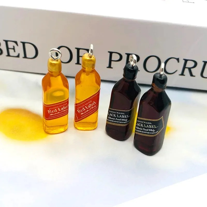 10Pcs Tiny Wine Bar Bottle Res - Resin Art Essentials recension och pris