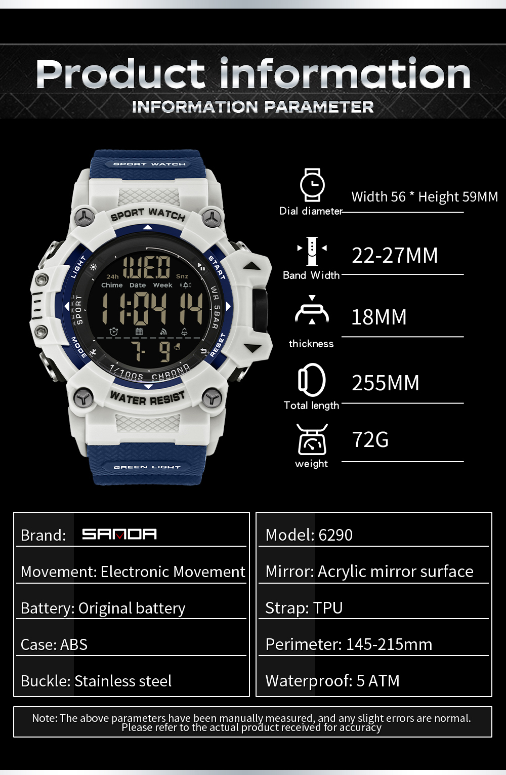 SANDA New 6290 Fashion Student - Resin Art Underwater recension och pris