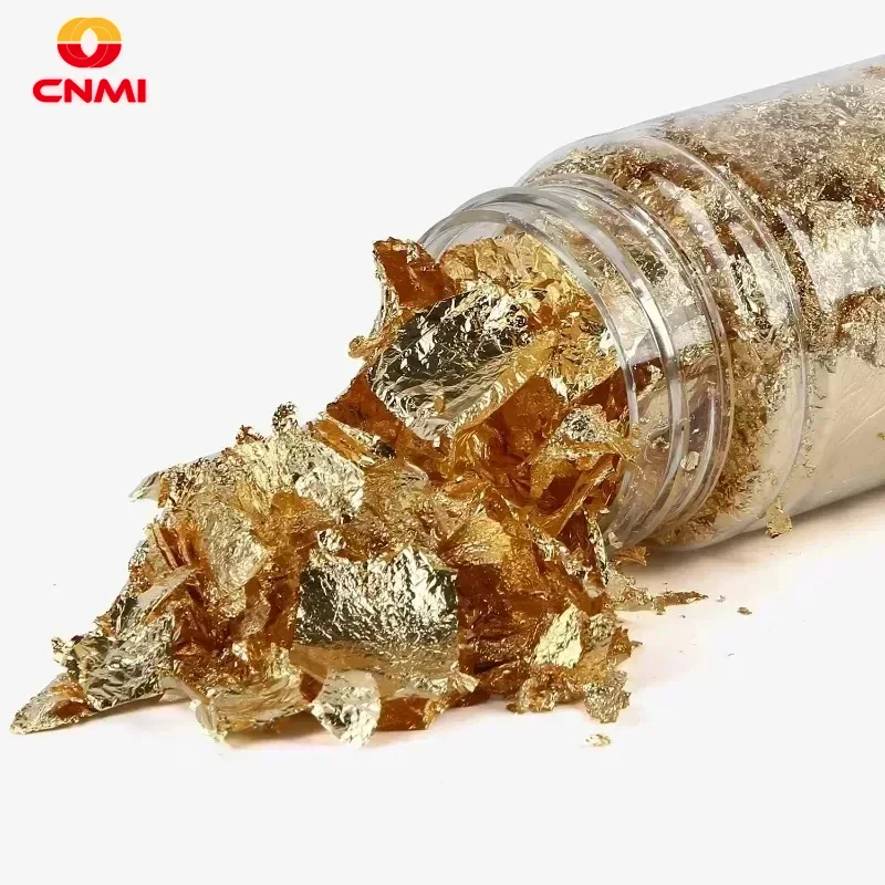 3g Gold Leaf Flakes Epoxy Resi - Resin Art Anniversary Gift recension och pris