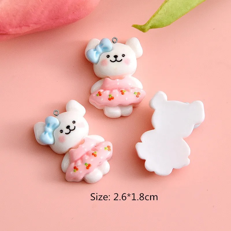 10pcs Cartoon Dog Resin Charms - Resin Art Essentials recension och pris
