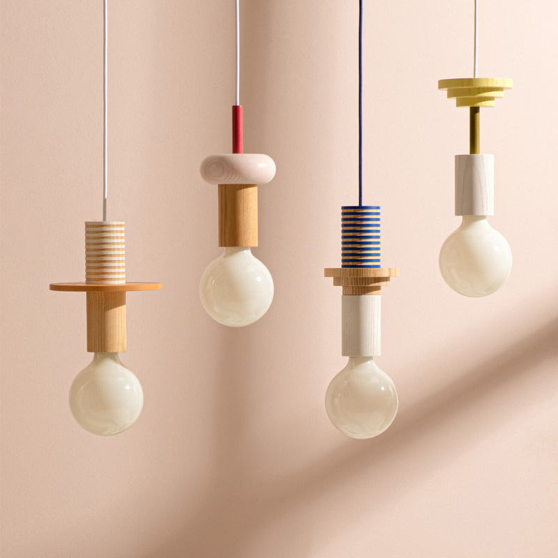JUNIT Dia Pendant Lamp Modern  - Resin Art On Wood recension och pris
