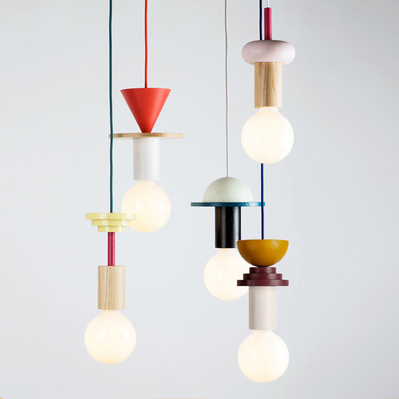 JUNIT Dia Pendant Lamp Modern  - Resin Art On Wood recension och pris