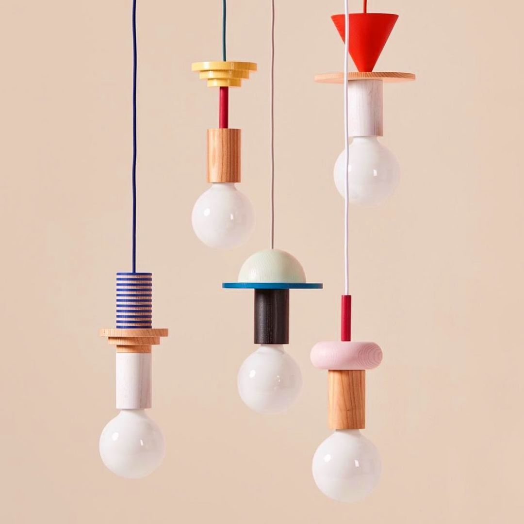 JUNIT Dia Pendant Lamp Modern  - Resin Art On Wood recension och pris
