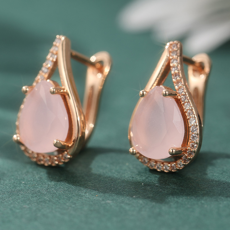 Elegant Charm Pink Synthetic O - Resin Art Ring recension och pris