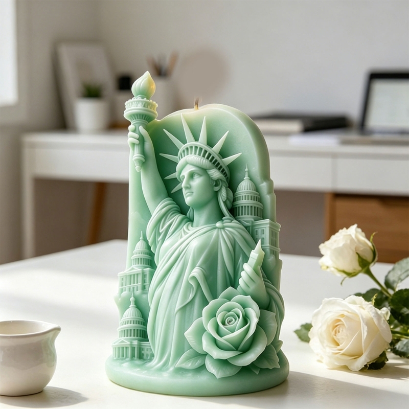 F68D 3D Statue Of Embossing Si - Resin Art Anniversary Gift recension och pris