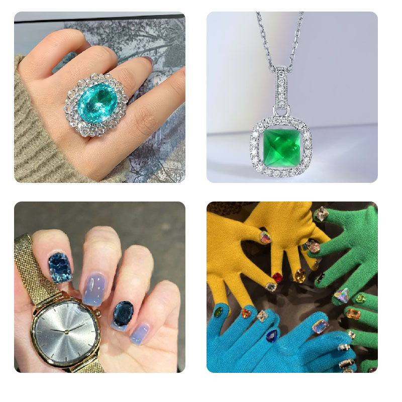 DIY Cube Ring Necklace Bracele - Resin Art Ring recension och pris